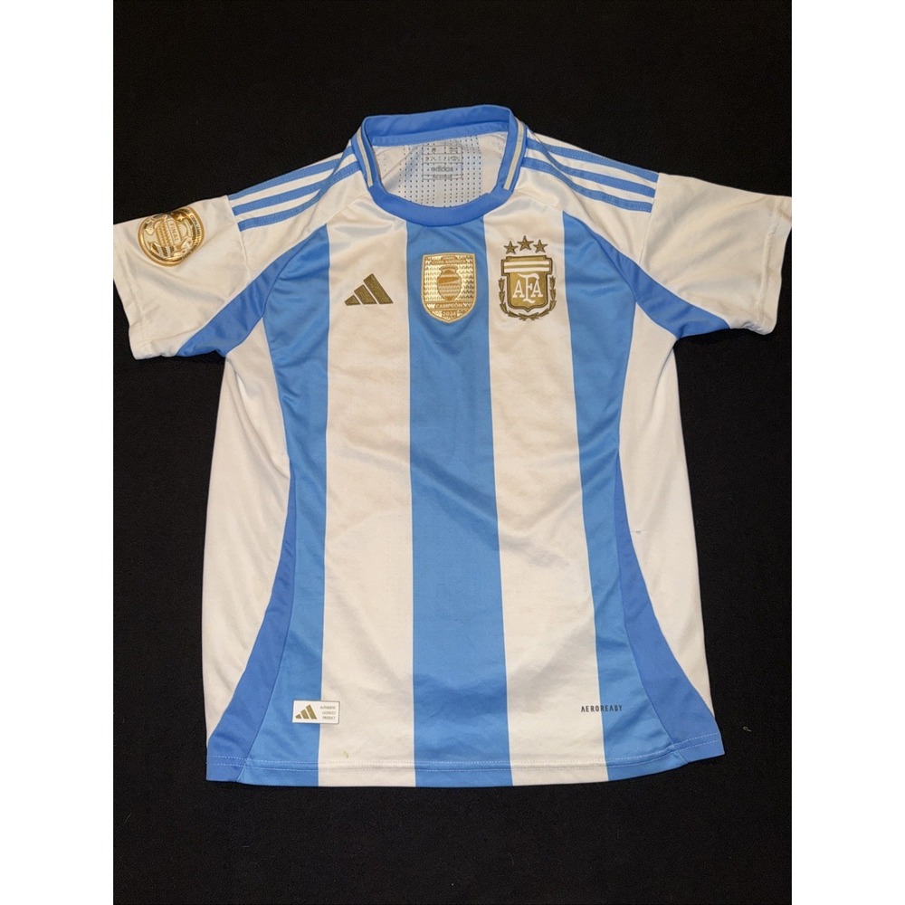 Argentina Team Jersey Home Football Soccer Shirt 2024 Adidas Men Size Medium